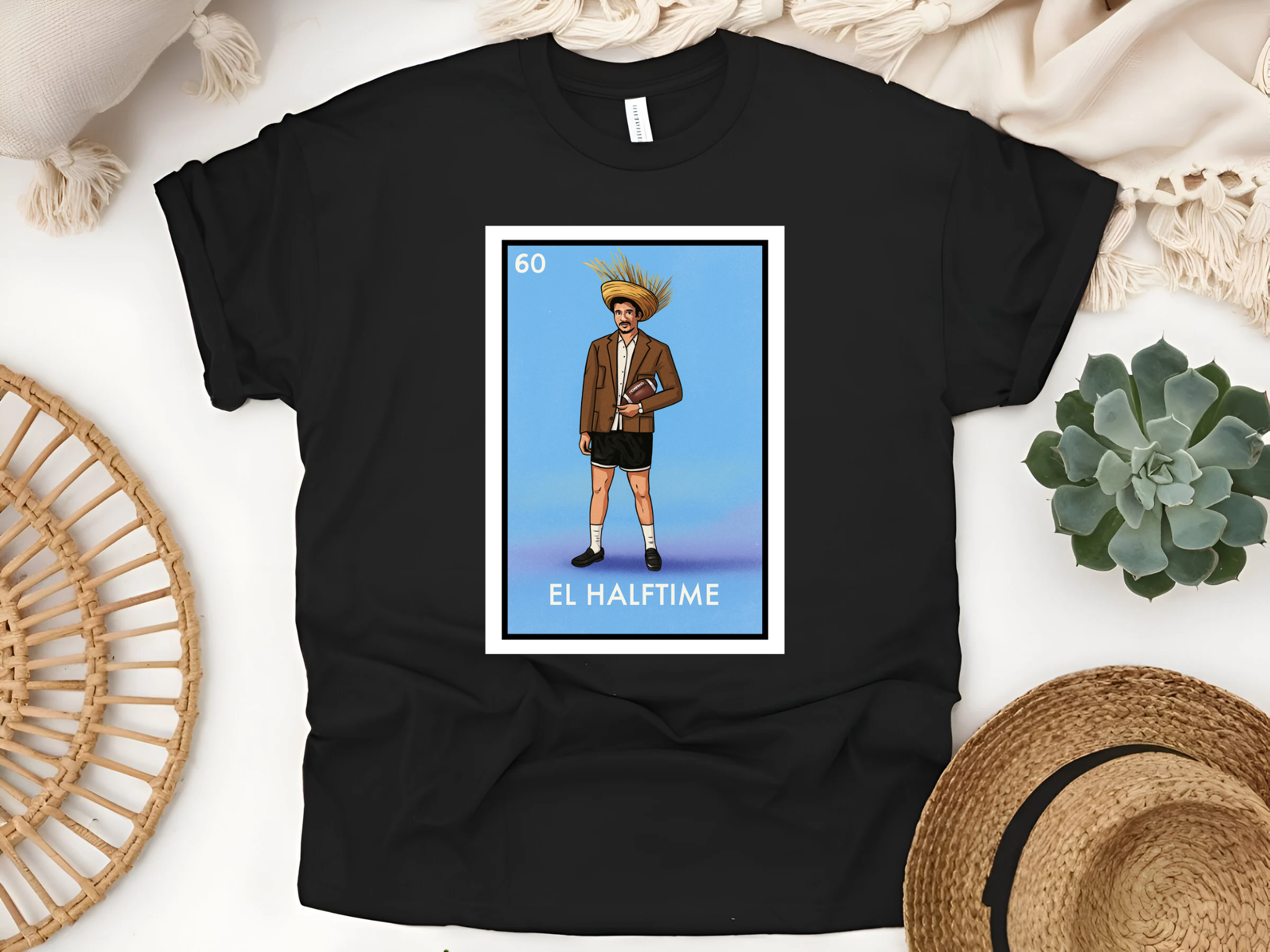 Benito Bowl Shirt, Benito Bowl T-Shirt, El Halftime Loteria Shirt, Bunny Super Bowl 2026 T-Shirt