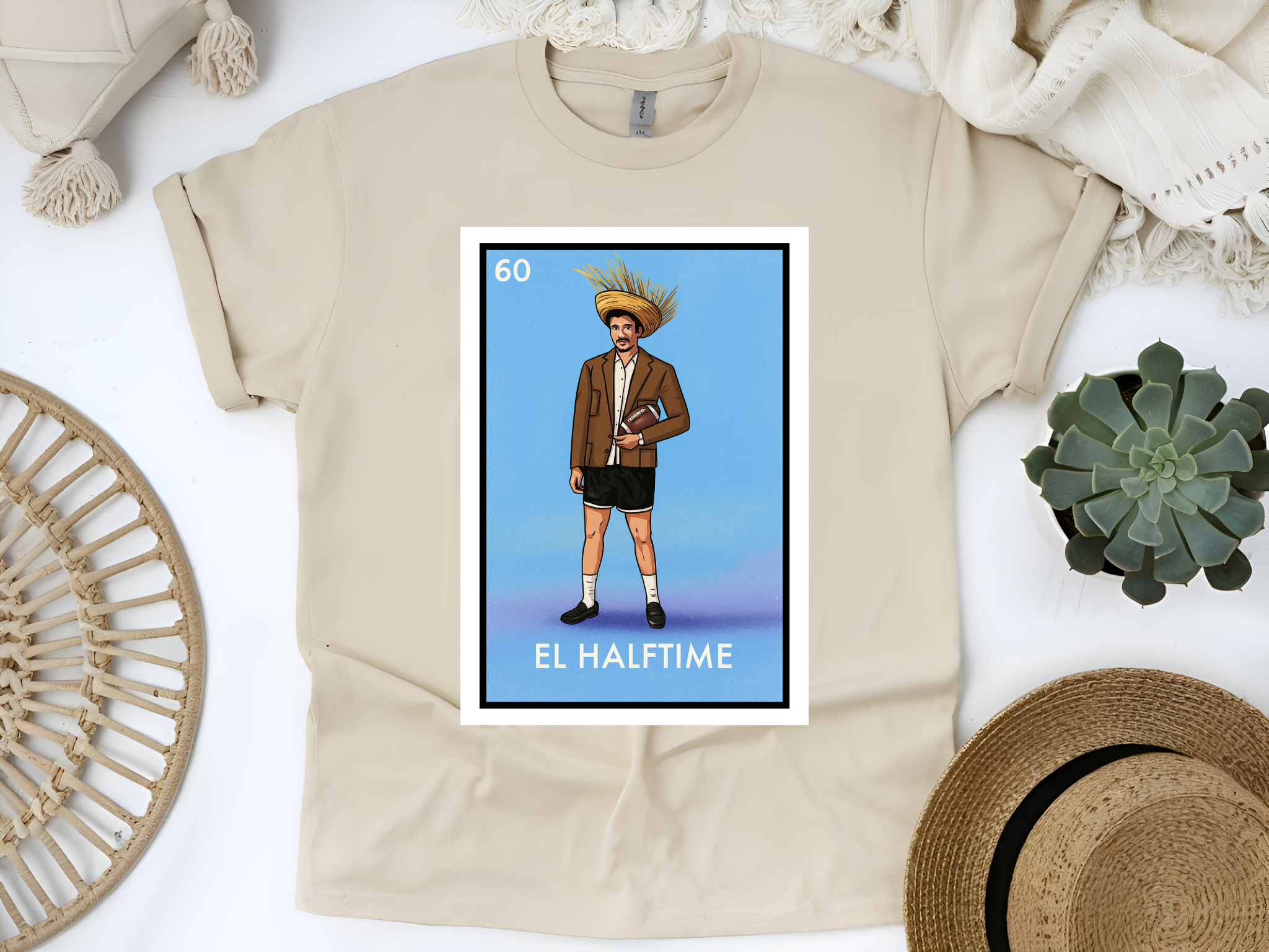 Benito Bowl Shirt, Benito Bowl T-Shirt, El Halftime Loteria Shirt, Bunny Super Bowl 2026 T-Shirt