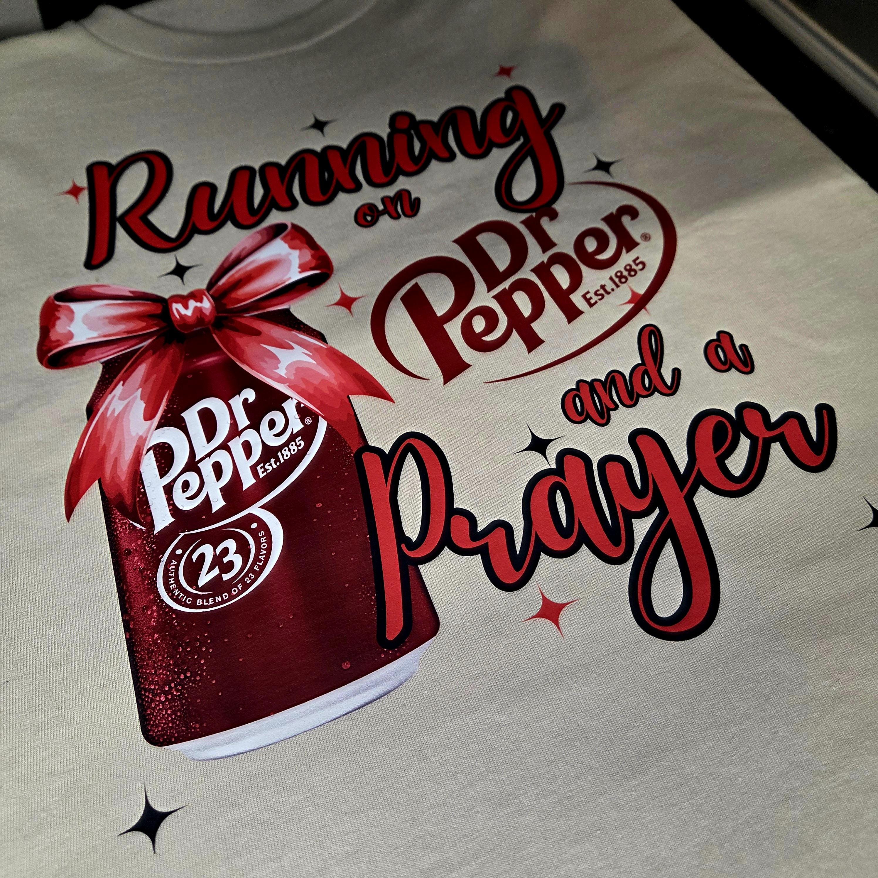 Dr. Pepper & Prayer T-Shirt, Dr. Pepper Shirt, Faith Meme Tee