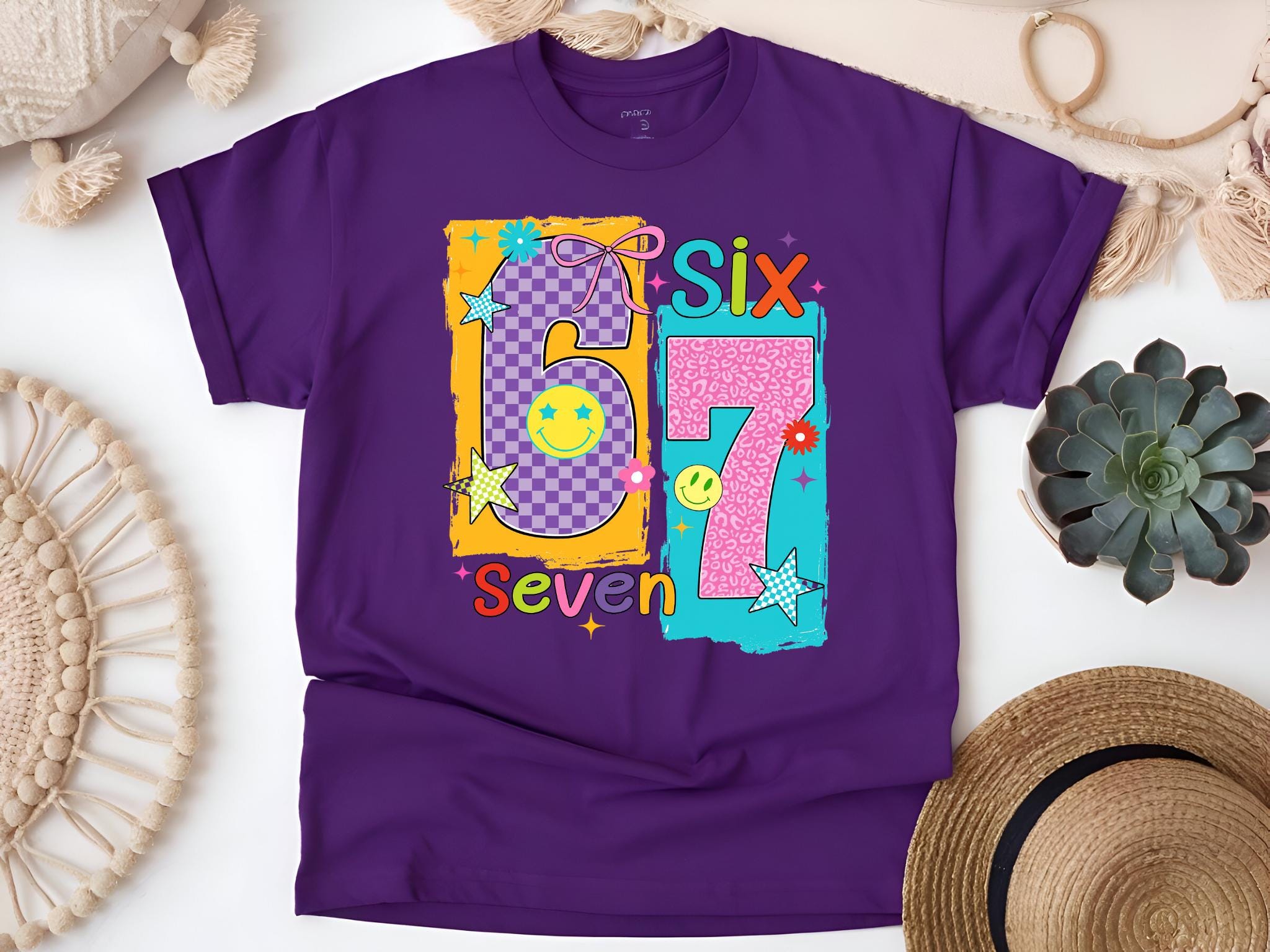 Six Seven Trending Shirt, 6 7 Kids Shirt, Custom six seven shirt, Six Seven Trending Meme, Funny Viral Meme Saying Shirt