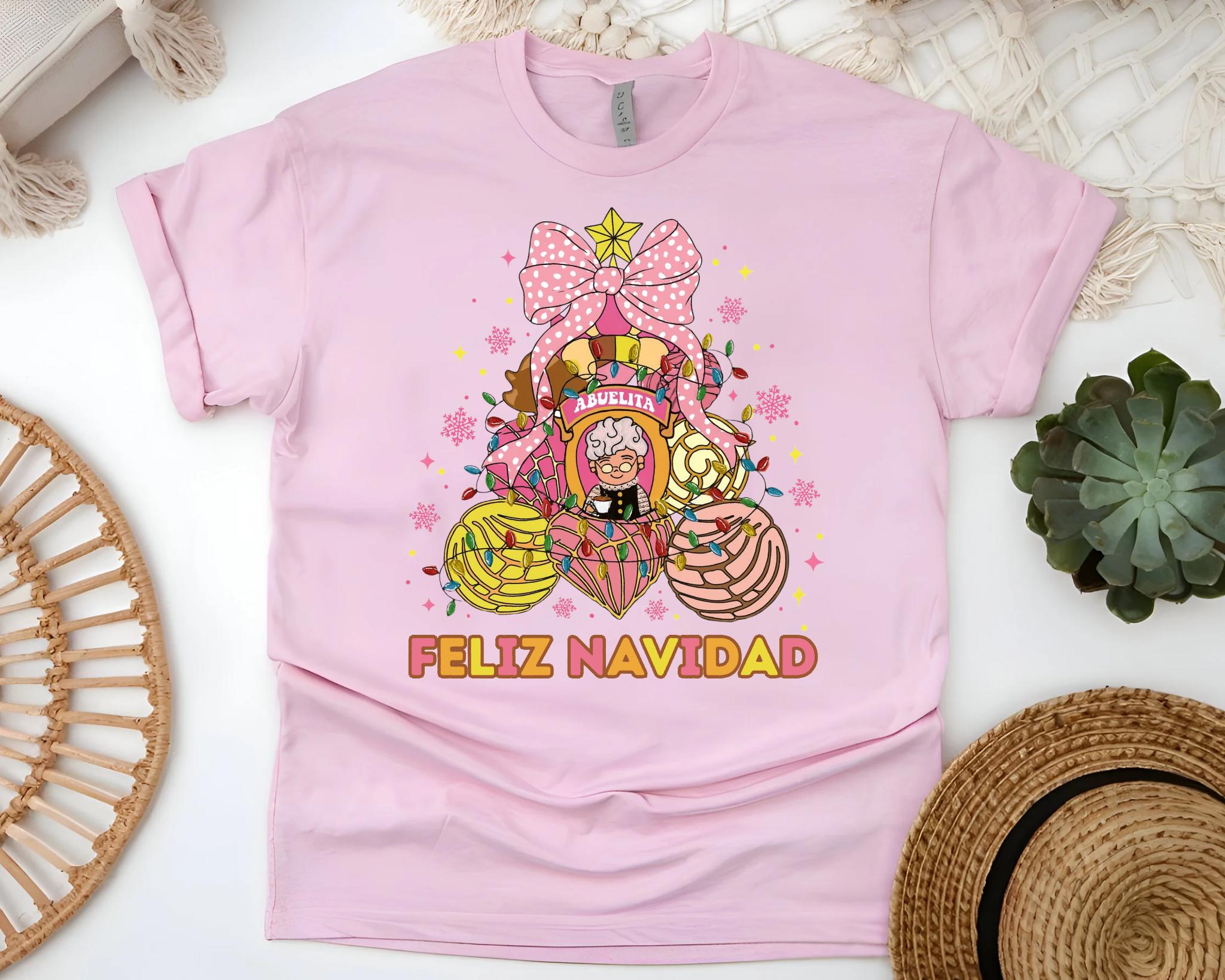 Tis The Season Mexican Christmas Shirt, Mexican Christmas Food Sweatshirt, Xmas Pan Dulce T-shirt, Xmas Tamale Shirt, Christmas Abuelita Tee