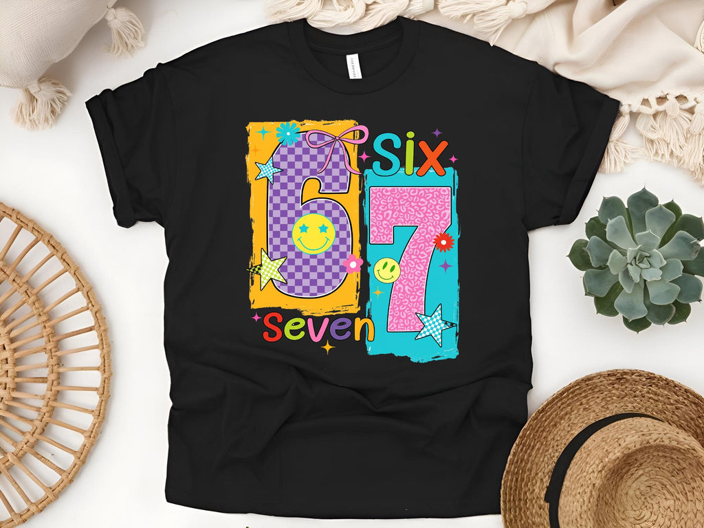 Six Seven Trending Shirt, 6 7 Kids Shirt, Custom six seven shirt, Six Seven Trending Meme, Funny Viral Meme Saying Shirt