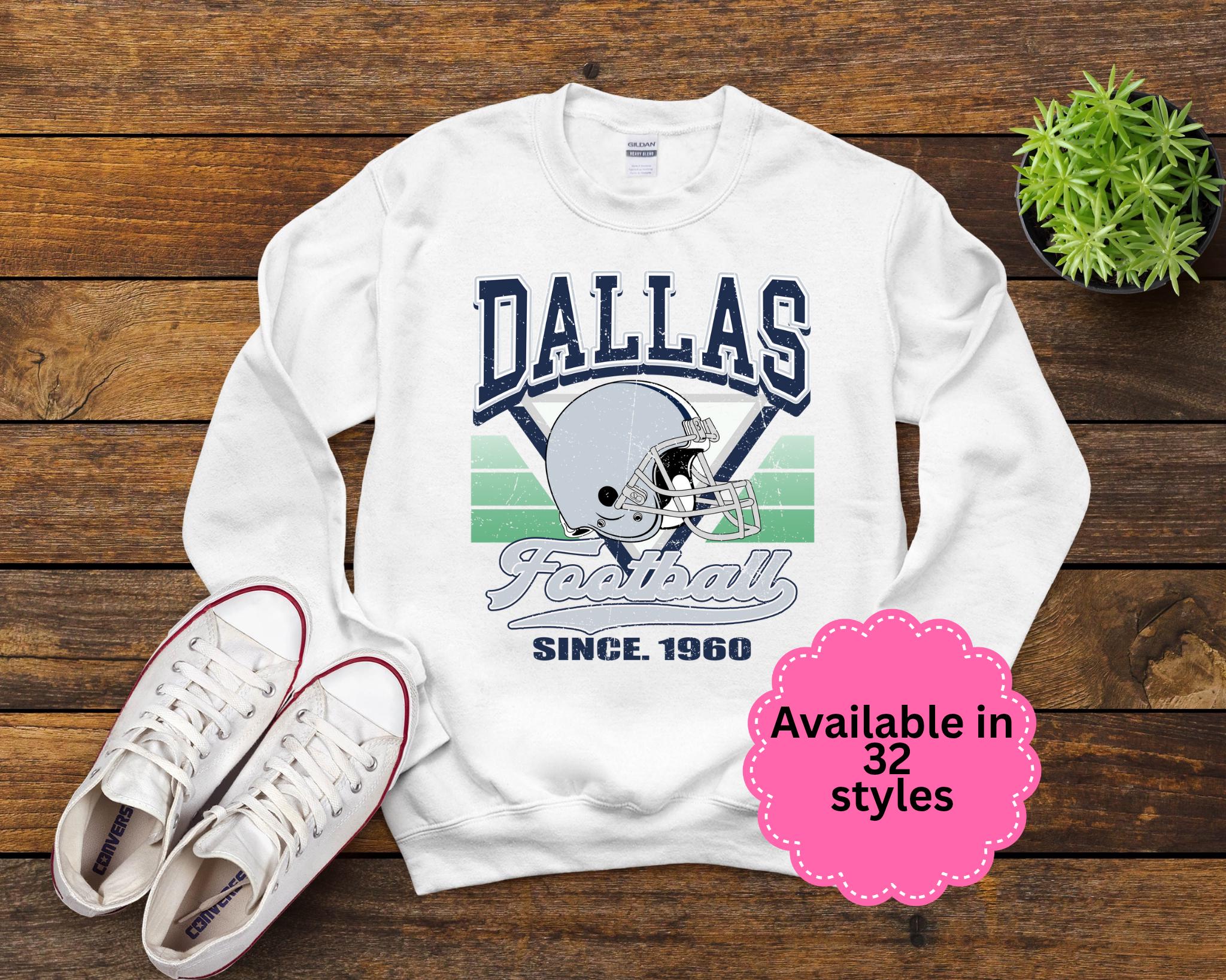 Vintage All Team Football Sweatshirt, Unisex Football Shirt, Game Day Crewneck, Football Fan Gift, Football Season 2025, Football Sweatshirt