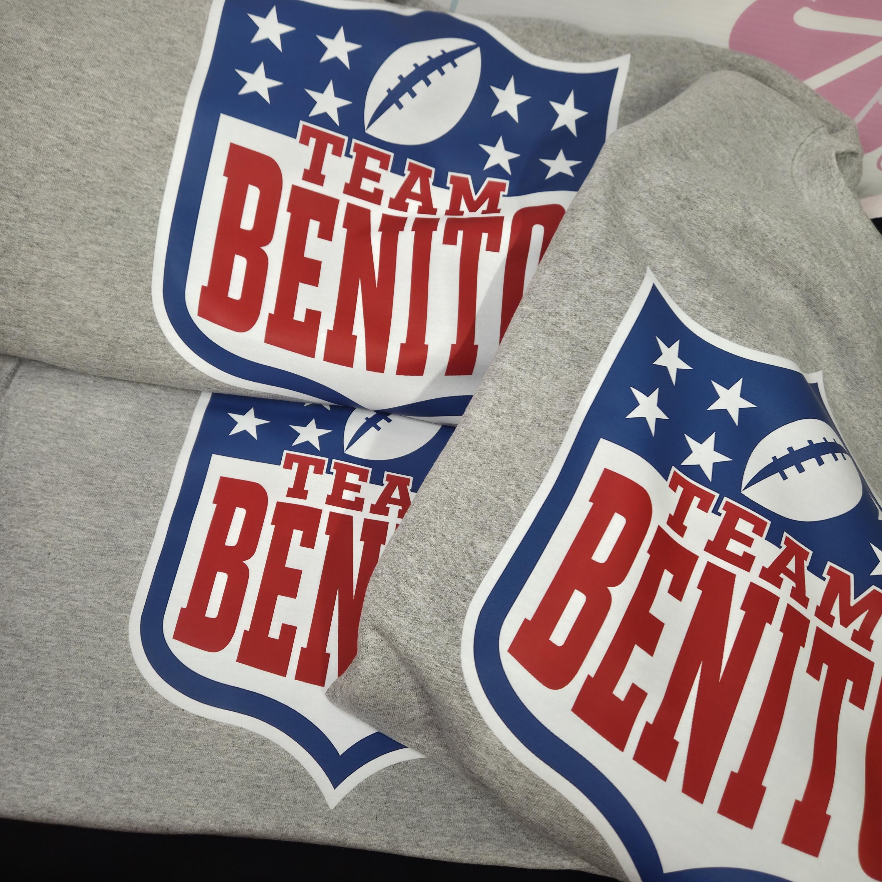 Benito Bowl Sweatshirt, Benito Bowl Shirt, Benito Bowl T-Shirt, Team Benito Super Bowl 2026, Bunny Super Bowl