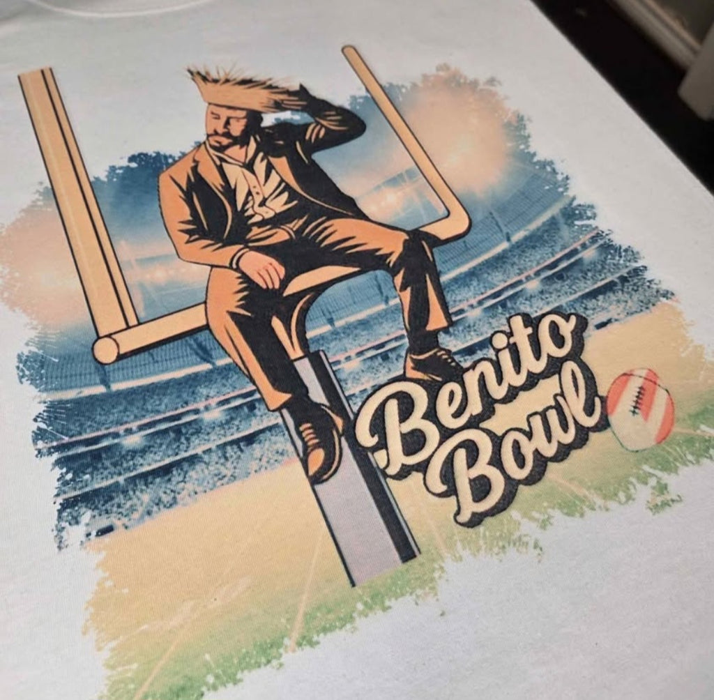 Vintage Benito Bowl T-Shirt, Benito Bowl Shirt, Bad Bunny Super Bowl 2026 Football Shirt