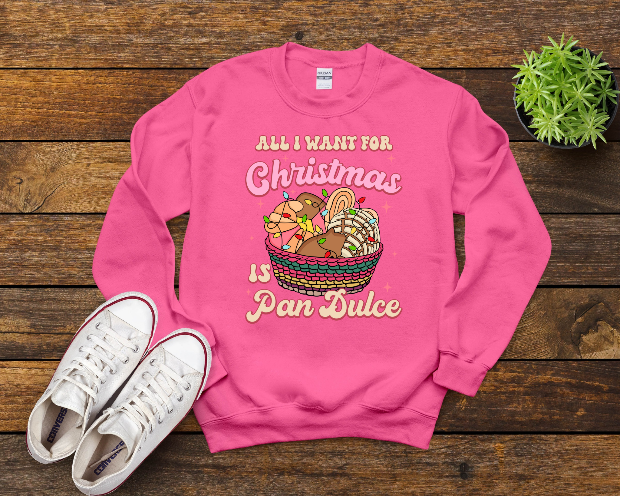 All I want for Christmas is Pan Dulce Mexican Christmas Shirt, Mexican Christmas Food, Christmas Sweatshirt, Xmas Pan Dulce T-shirt, Xmas Tamale Shirt, Christmas Abuelita Tee